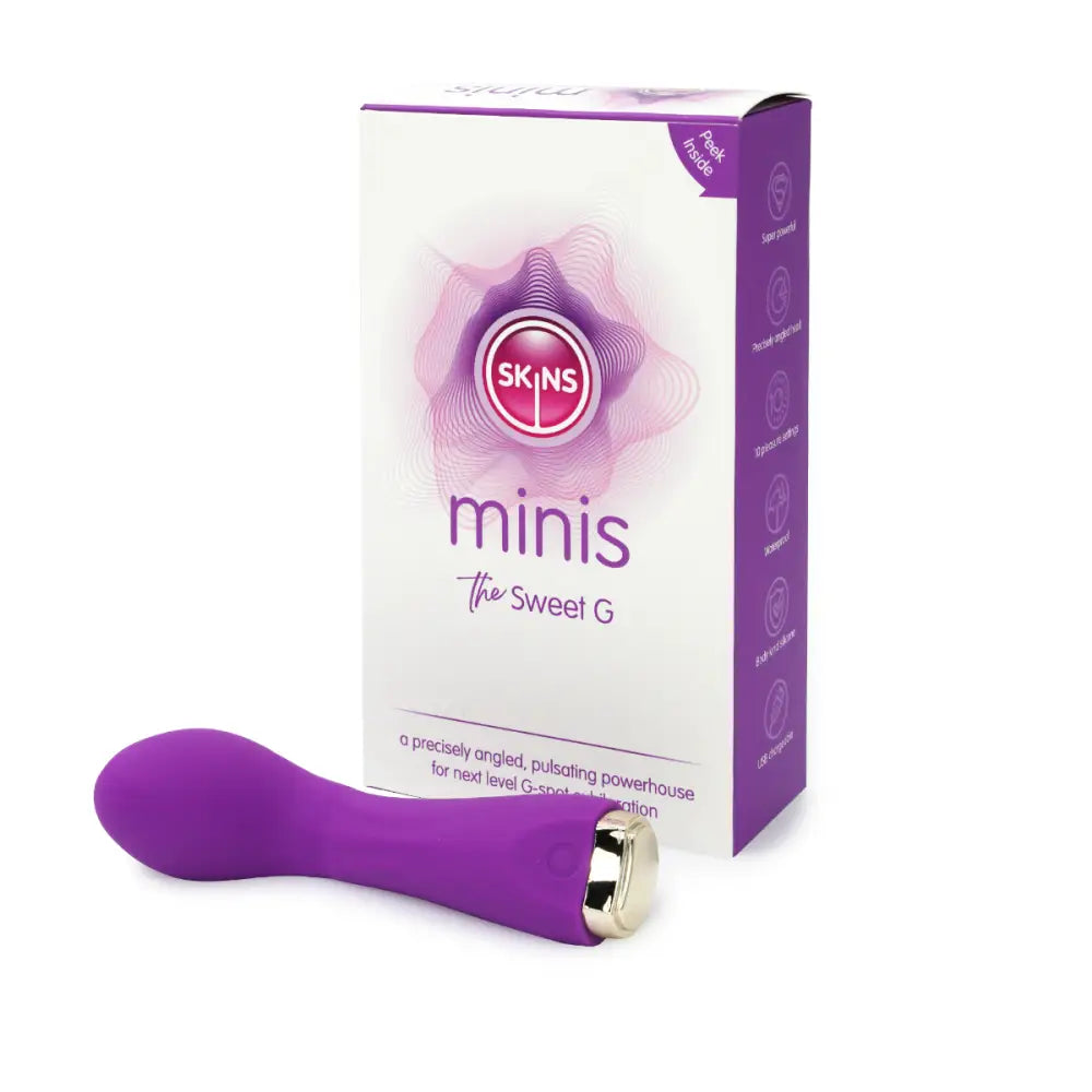 Skins Minis - the Sweet g - Save 15% - the g - Fast Shipping - Vibrator United Kingdom Stoke-on-trent
