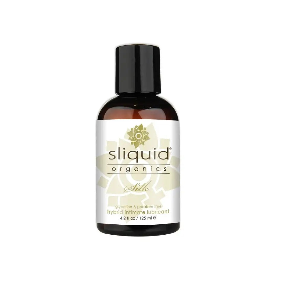 Sliquid Organics Silk Hybrid Lubricant-125ml - Fast Shipping - Sex Essentials United Kingdom Stoke-on-trent