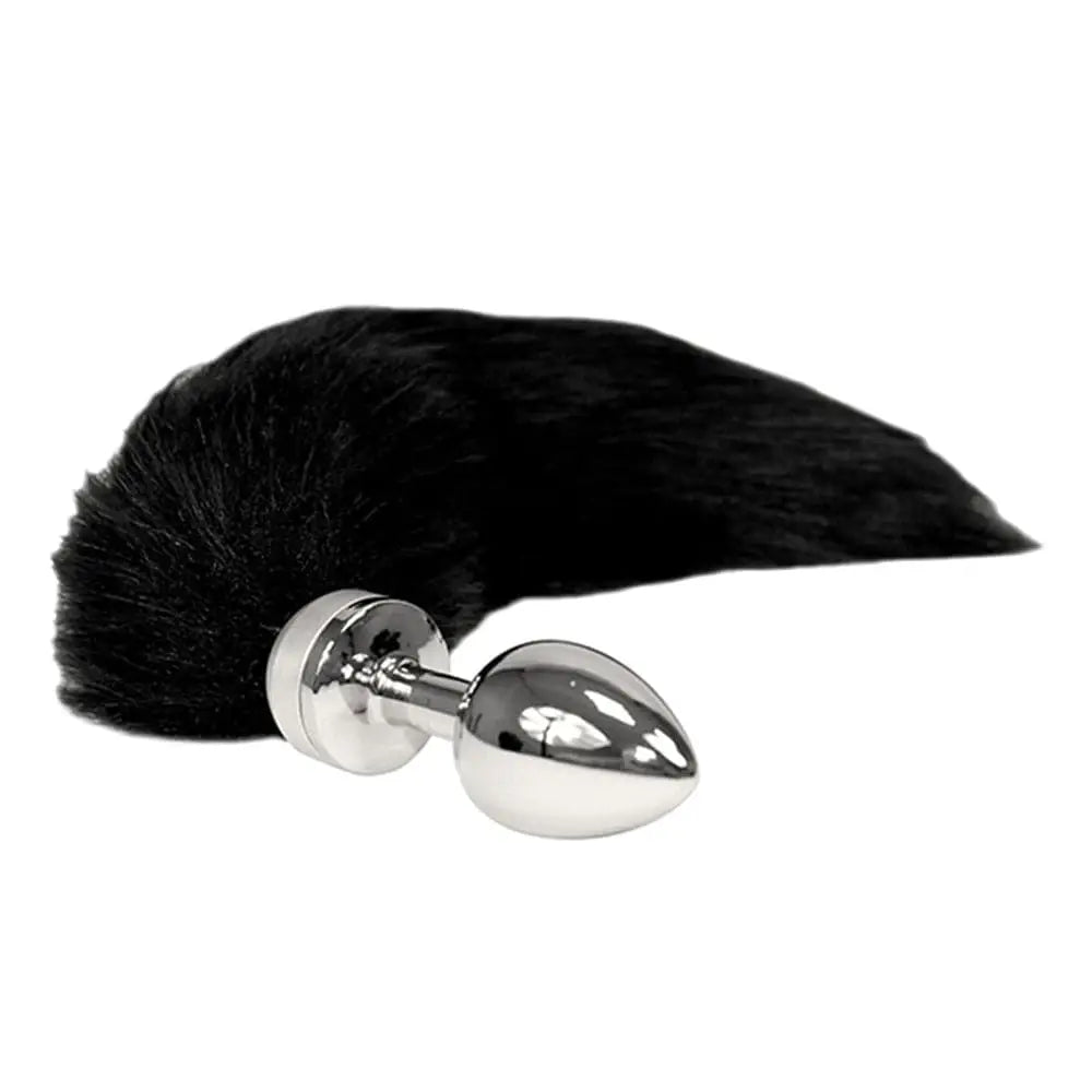 Small Butt Plug with Black Tail - Save 15% - with - Fast Shipping - Sale United Kingdom Stoke-on-trent