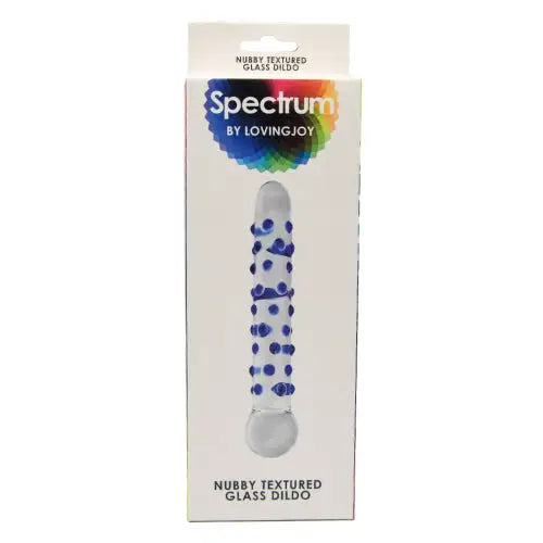 Spectrum Nubby Textured Glass Dildo - Dildos - Save 15% - Fast Shipping - United Kingdom Stoke-on-trent