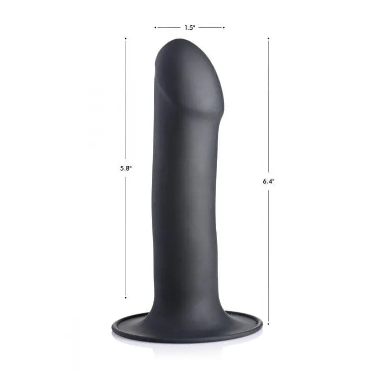 Squeezable Phallic Dildo - Black - Sex Toys - Save 20% - Fast Shipping - United Kingdom Stoke-on-trent