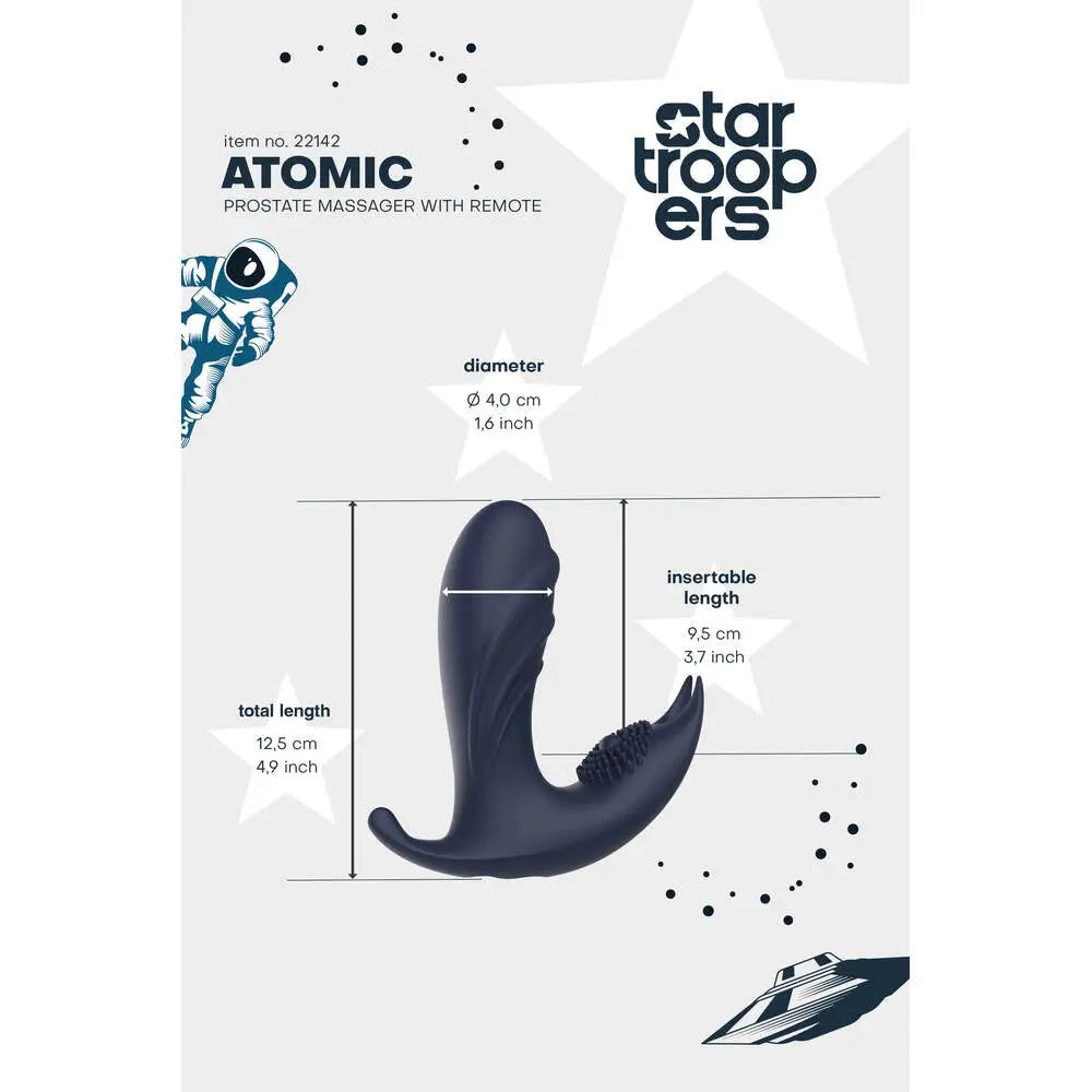 Startroopers Atomic Prostate Massager - Save 20% - Fast Shipping - Sale United Kingdom Stoke-on-trent
