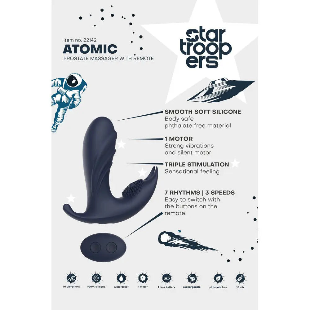 Startroopers Atomic Prostate Massager - Save 20% - Fast Shipping - Sale United Kingdom Stoke-on-trent