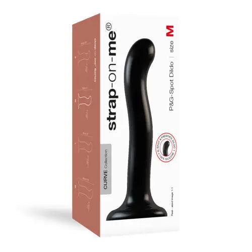 Strap-on-me P&g Spot Dildo Medium Black - Strap Ons - Save 15% - Strap-on-me P&g - Fast Shipping - United Kingdom Stoke-on-trent
