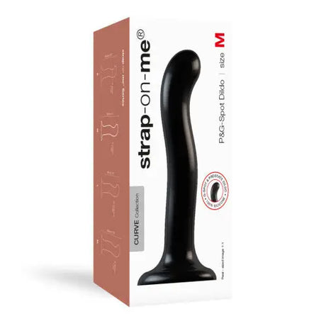 Strap-on-me P&g Spot Dildo Medium Black - Strap Ons - Save 15% - Strap-on-me P&g - Fast Shipping - United Kingdom Stoke-on-trent