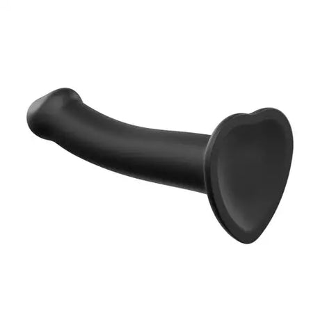 Strap-on-me Semi-realistic Dual Density Bendable Dildo Black Small - Strap Ons - Save 15% - Strap-on-me Semi-realistic - United Kingdom