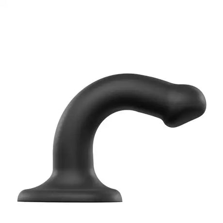 Strap-on-me Semi-realistic Dual Density Bendable Dildo Black Small - Strap Ons - Save 15% - Strap-on-me Semi-realistic - United Kingdom