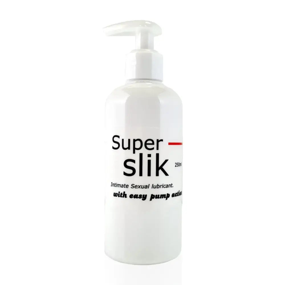 Super Slik Waterbased Lubricant Transparent 250ml - Save 15% - Fast - Sale United Kingdom Stoke-on-trent