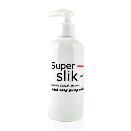 Super Slik Waterbased Lubricant Transparent 250ml - Save 15% - Fast - Sale United Kingdom Stoke-on-trent
