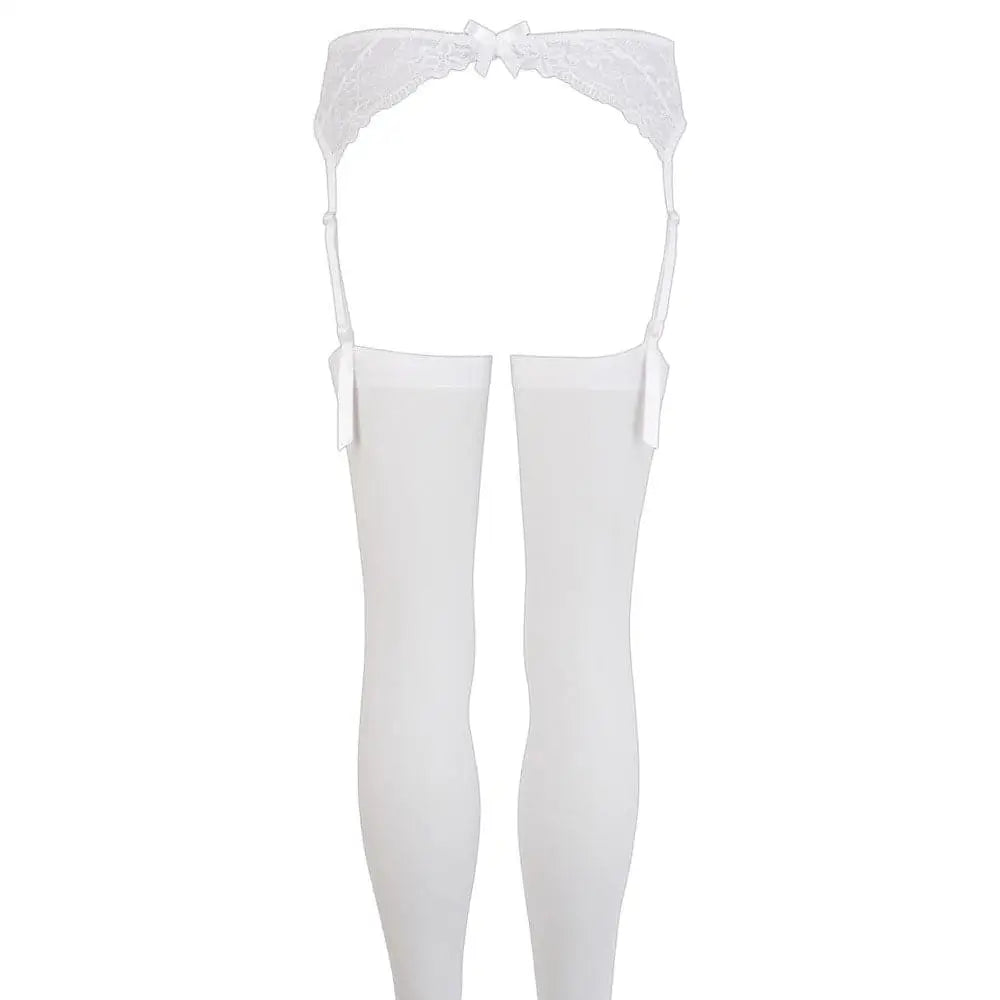 Suspender Set White Fast Shipping Sale United Kingdom Stoke on Trent