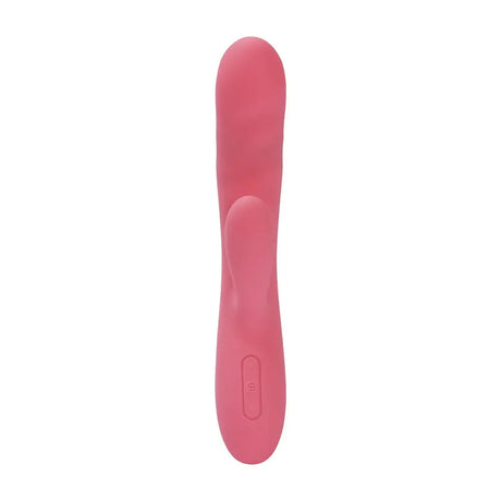 Svakom Avery Thrusting Vibrator with Clitoral Stimulator Pink - Fast - United Kingdom Stoke-on-trent