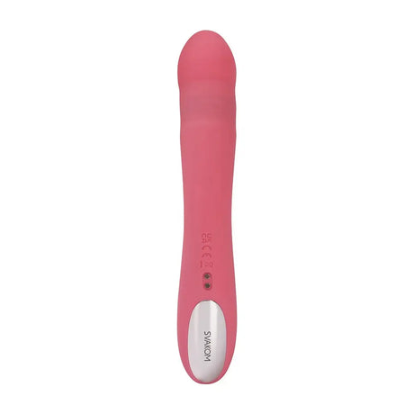 Svakom Avery Thrusting Vibrator with Clitoral Stimulator Pink - Fast - United Kingdom Stoke-on-trent