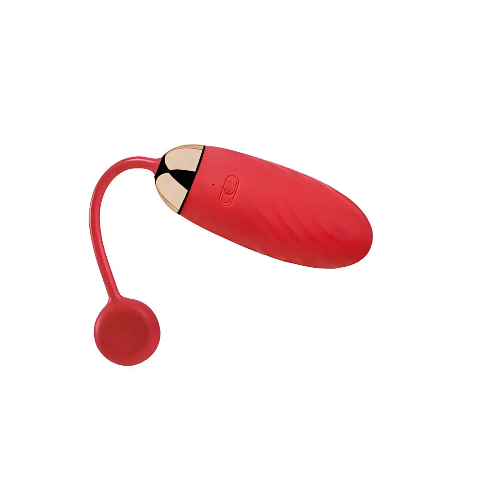 Svakom Ella App Controlled Silicone Vibrating Egg Red - Remote Vibrators - Save 20% - App - Sale United Kingdom Stoke-on-trent