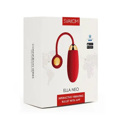 Svakom Ella Neo Interactive App Controlled Vibrating Egg - Remote Vibrators - Save 15% - Sale United Kingdom Stoke-on-trent