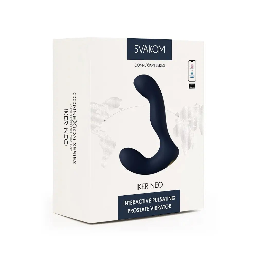 Svakom Iker Neo Prostate Massager - Save 20% - Fast Shipping - Anal Vibrators United Kingdom Stoke-on-trent
