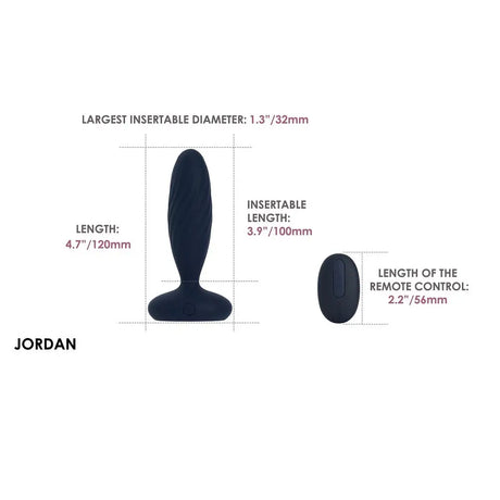 Svakom Jordan App-controlled Thrusting Anal Vibrator - App-controlled - Fast Shipping - Vibrators United Kingdom Stoke-on-trent
