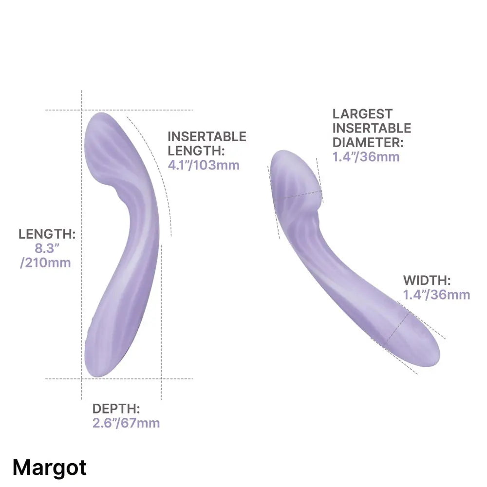 Svakom Margot G-spot Vibrator Lilac - New Products – Latest Sex Toys & Adult Arrivals United Kingdom Stoke-on-trent