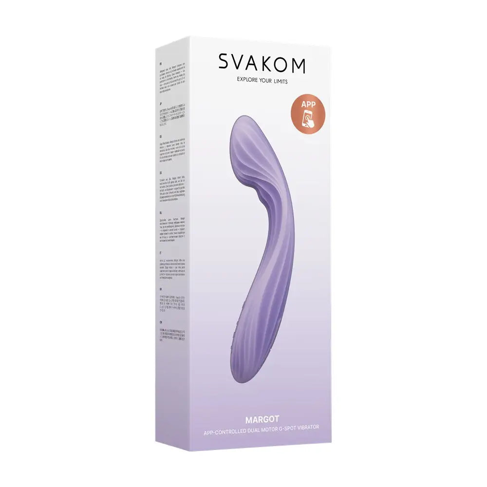 Svakom Margot G-spot Vibrator Lilac - New Products – Latest Sex Toys & Adult Arrivals United Kingdom Stoke-on-trent