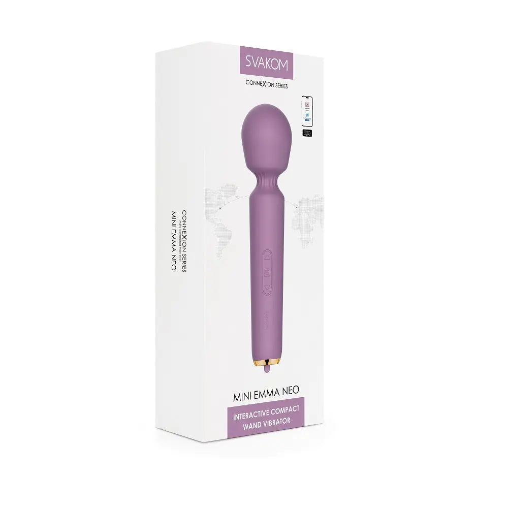 Svakom Mini Emma Neo Wand Vibrator - Save 15% - Fast Shipping - United Kingdom Stoke-on-trent