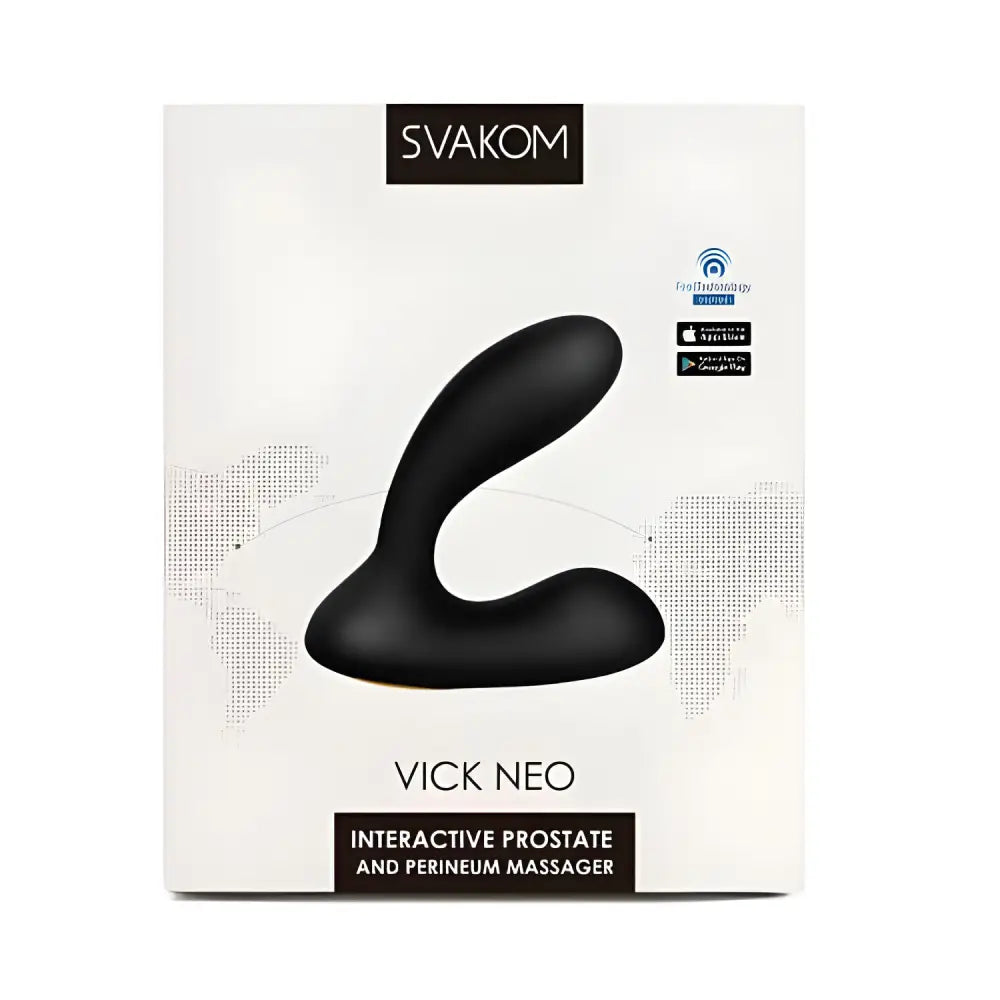 Svakom Vick Neo Interactive App Controlled Prostate Massager - Male Sex Toys - Save 15% - Anal Dildos United Kingdom Stoke-on-trent
