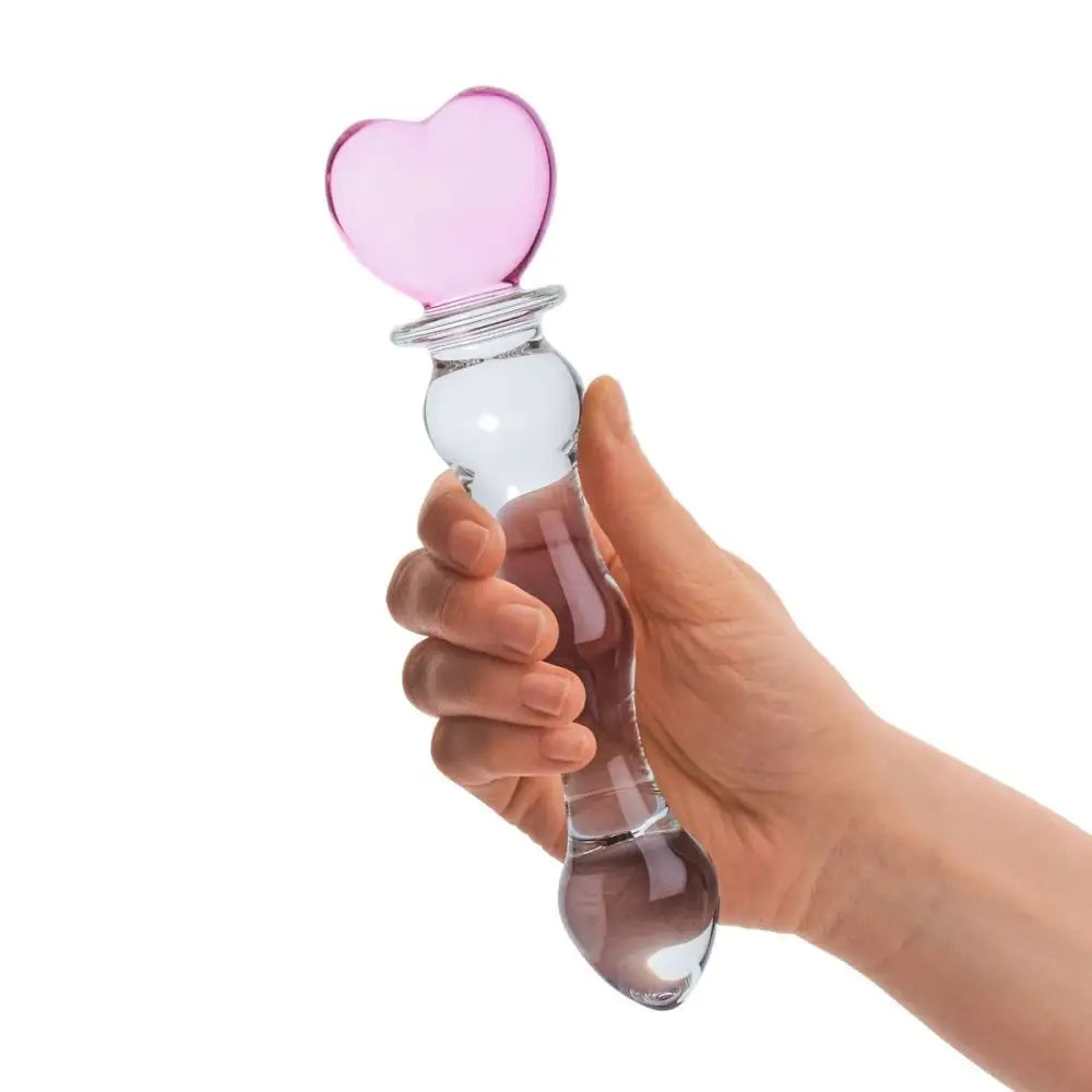 Sweetheart Glass Dildo (8’’) - Sex Toys - Save 15% - Fast Shipping - United Kingdom Stoke-on-trent