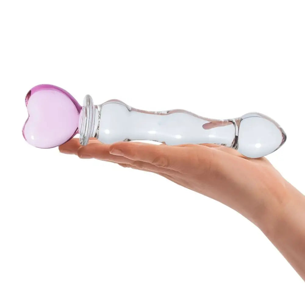 Sweetheart Glass Dildo (8’’) - Sex Toys - Save 15% - Fast Shipping - United Kingdom Stoke-on-trent