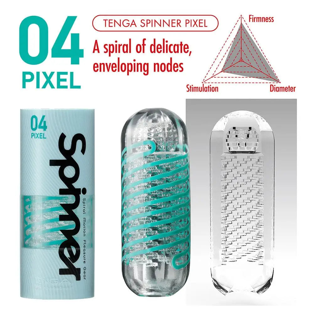Tenga 04 Pixel Spinner Masturbator - Save 20% - Fast Shipping - Sale United Kingdom Stoke-on-trent