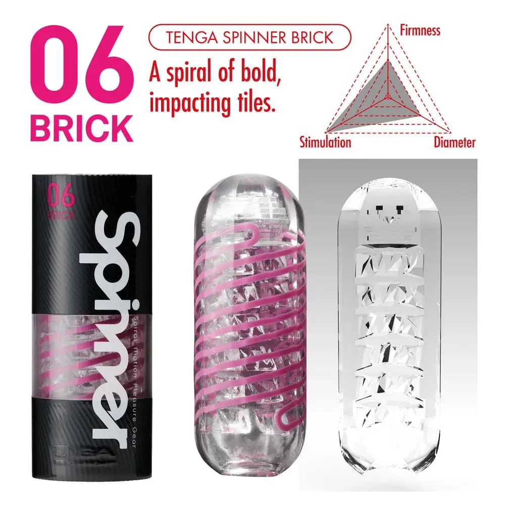 Tenga 06 Brick Spinner Masturbator - Save 15% - Fast Shipping - Sale United Kingdom Stoke-on-trent