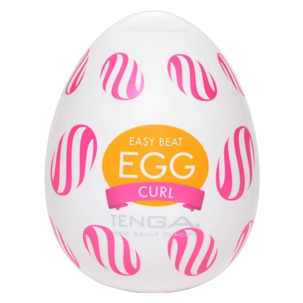 Tenga Curl Egg Masturbator - Save 15% - Fast Shipping - Sale United Kingdom Stoke-on-trent