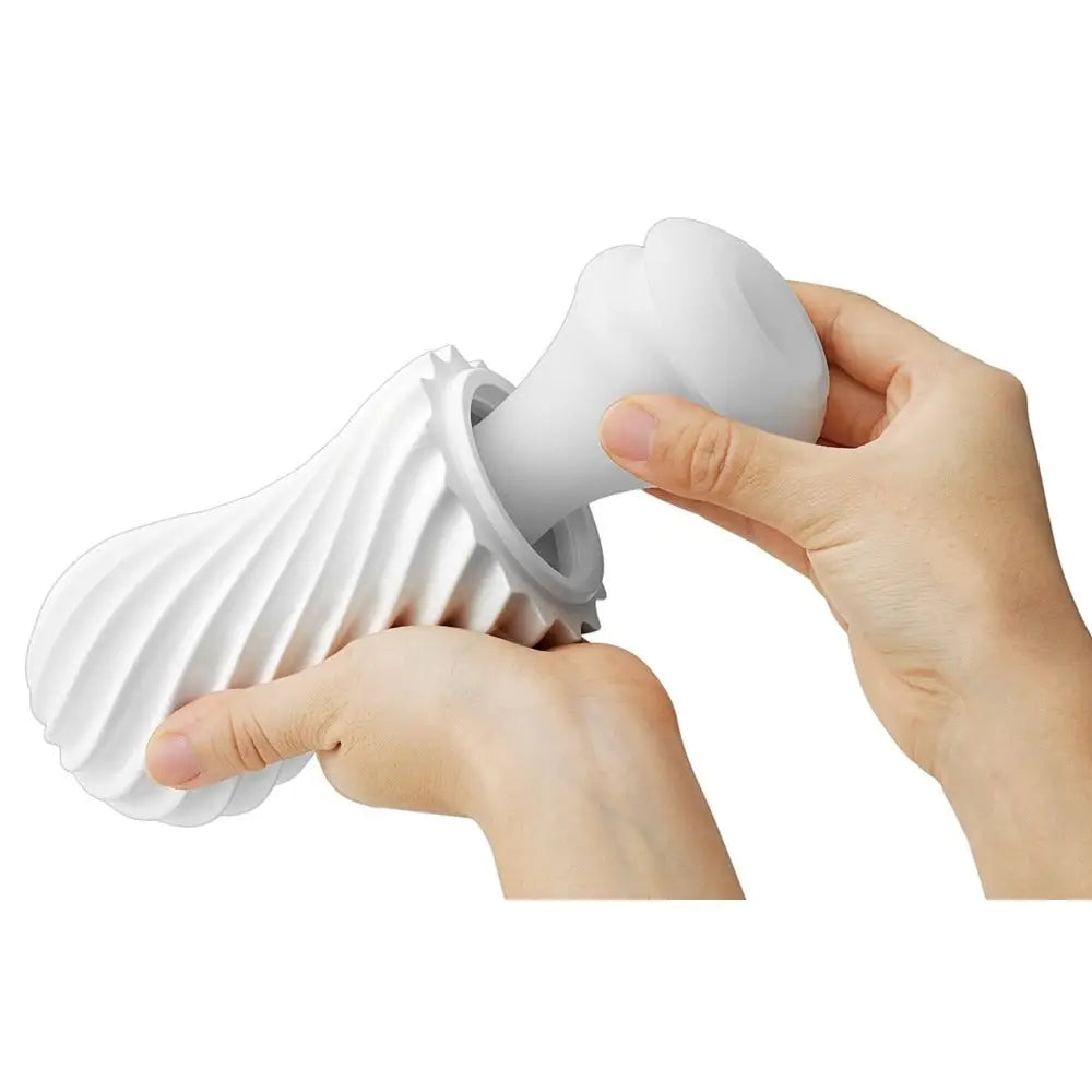 Tenga Flex Silky White Masturbator - New Products – Latest Sex Toys & Adult Arrivals United Kingdom Stoke-on-trent
