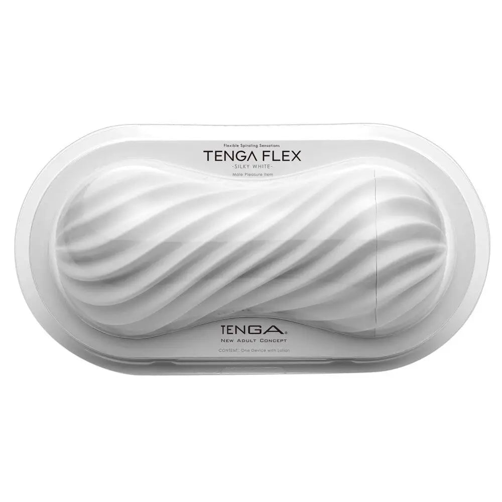 Tenga Flex Silky White Masturbator - New Products – Latest Sex Toys & Adult Arrivals United Kingdom Stoke-on-trent