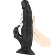 The 8 Inch Dolphin Clit Stim Dildo - Black - Save 20% - Fast Shipping - United Kingdom Stoke-on-trent