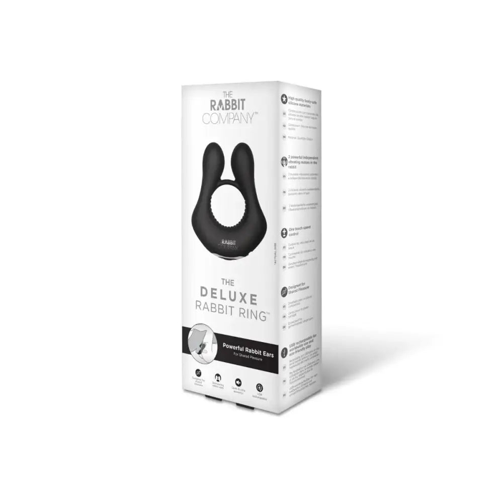 The Deluxe Rabbit Ring - Black - Save 15% - the Deluxe Rabbit Ring - Black - Fast Shipping - Sale United Kingdom Stoke-on-trent