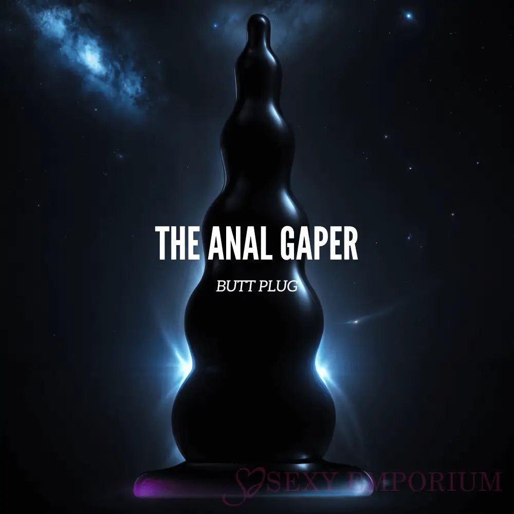 The Gaper 7 Inch Dildo Black - Dildos - Save 15% - Fast Shipping - United Kingdom Stoke-on-trent
