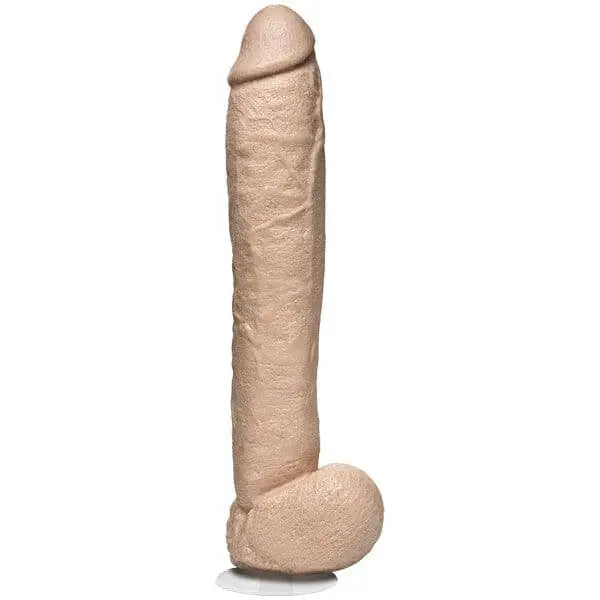 The Naturals 12 Inch Dong with Balls - Save 20% - with - Fast Shipping - Dildo United Kingdom Stoke-on-trent