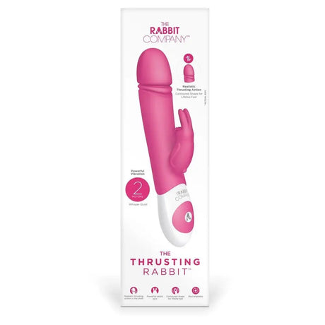 The Rabbit Company Thrusting Hot Pink - Sex Toys - Save 20% - Fast - Vibrator United Kingdom Stoke-on-trent