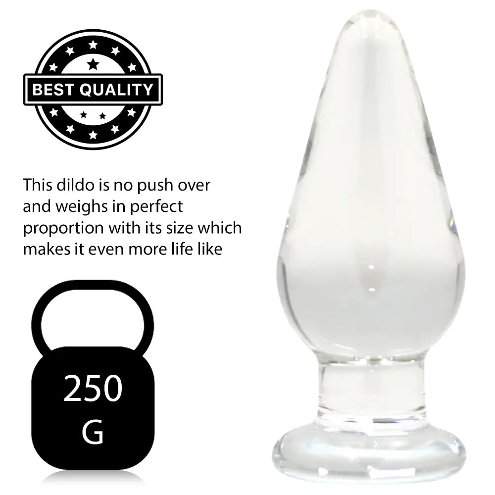 The Ultimate Glass Butt Plug - Sex Toy - Save 20% - Fast Shipping - Anal Dildos United Kingdom Stoke-on-trent