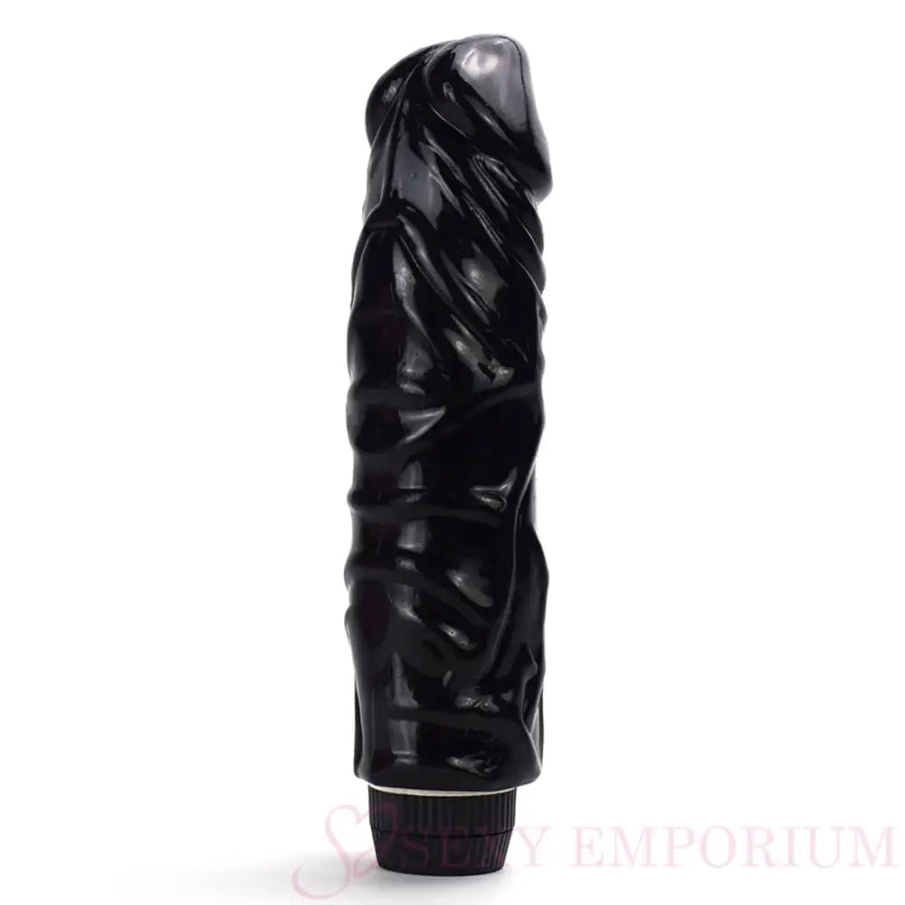 Thick 8 Inch Powerful Multi-speed Vibrator Black - Save 15% - Multi-speed - Fast - United Kingdom Stoke-on-trent