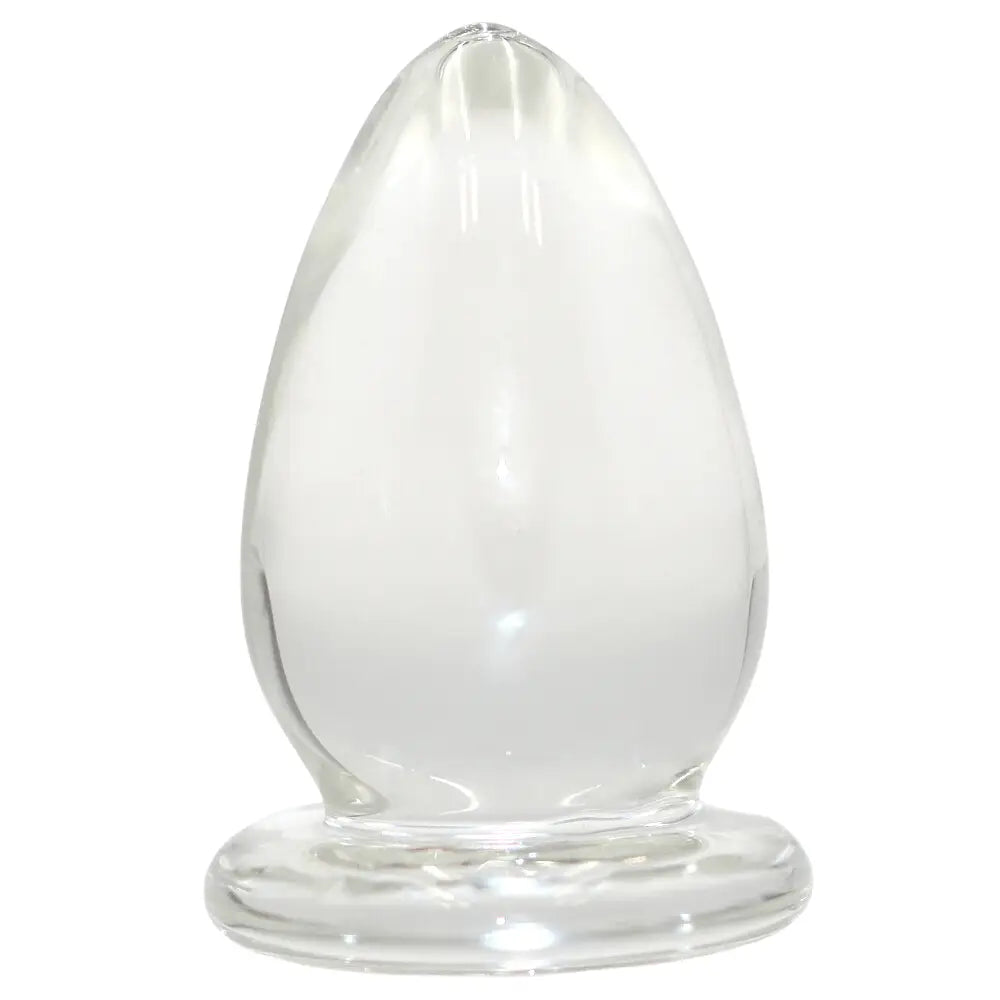Thick Chode Glass Butt Plug - Sex Toy - Save 20% - Fast Shipping - Anal Dildos United Kingdom Stoke-on-trent