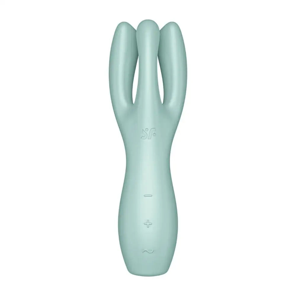 Satisfyer Threesome 3 Mint – Triple-motor Lay-on Clitoral Sex Toy - Toys - Save 30% - Vibrator United Kingdom Stoke-on-trent