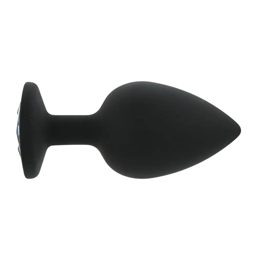 Toosh Black Silicone Butt Plug Large - Save 10% - Sale United Kingdom Stoke-on-trent