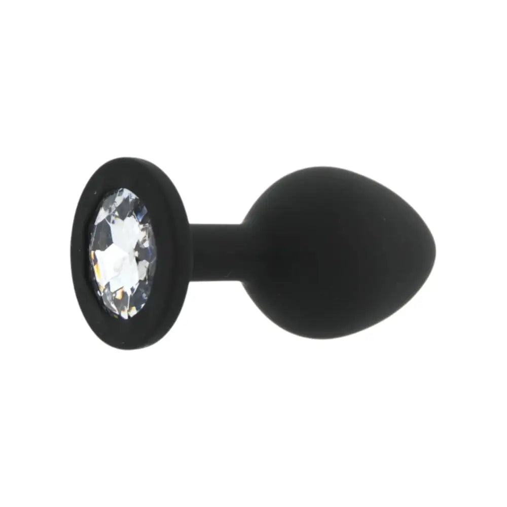 Toosh Black Silicone Butt Plug Medium - Save 10% - Sale United Kingdom Stoke-on-trent
