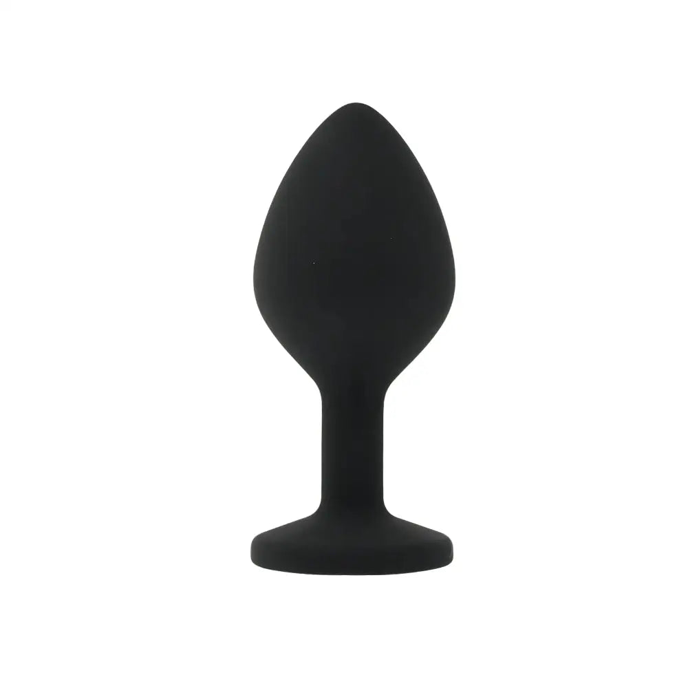 Toosh Black Silicone Butt Plug Medium - Save 10% - Sale United Kingdom Stoke-on-trent