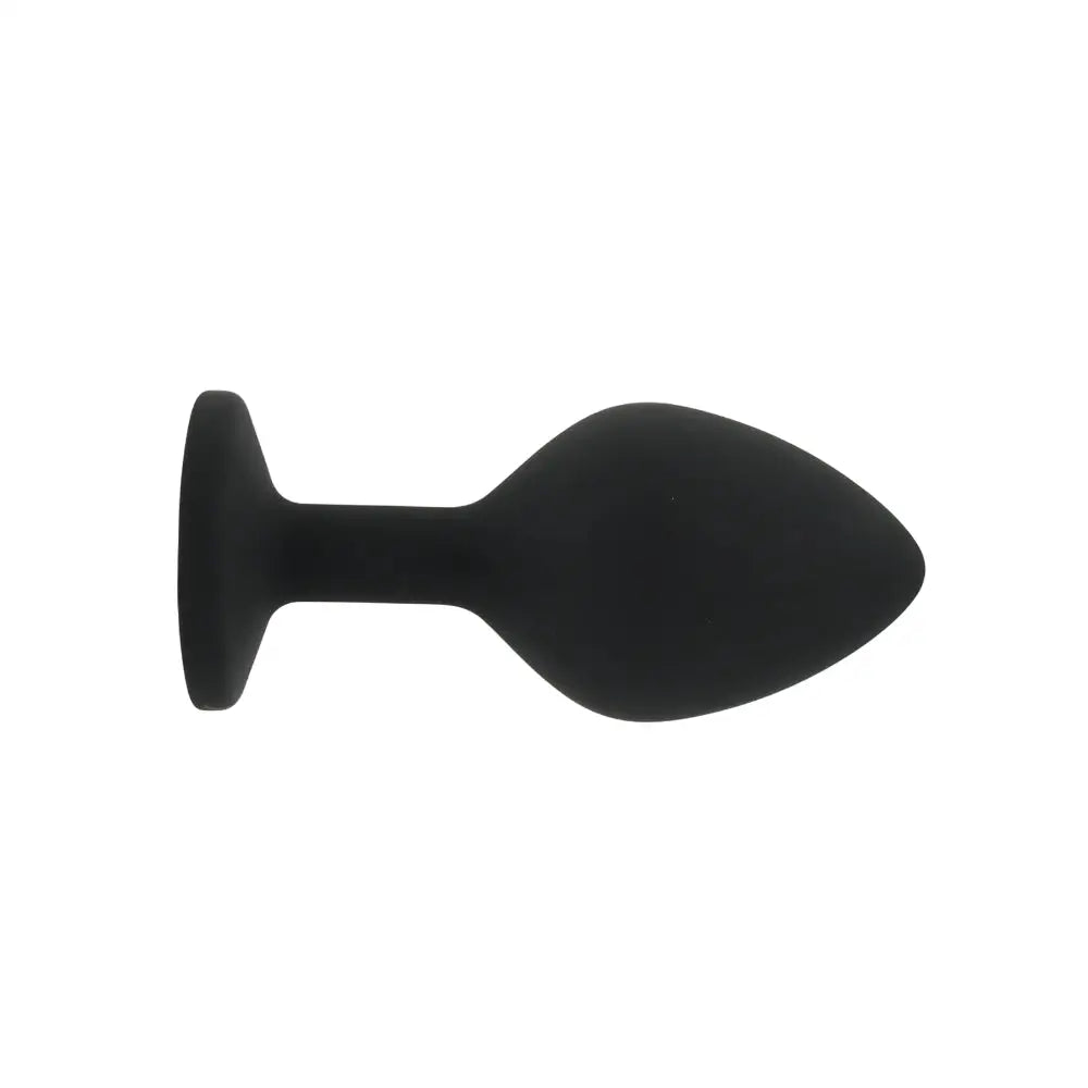Toosh Black Silicone Butt Plug Medium - Save 10% - Sale United Kingdom Stoke-on-trent