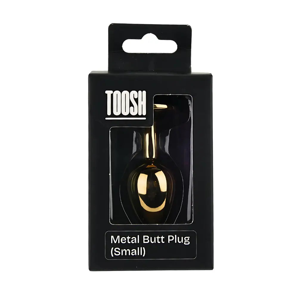 Toosh Heart Shaped Gold Butt Plug with Red Stone Small - Save 10% - Anal Dildos United Kingdom Stoke-on-trent