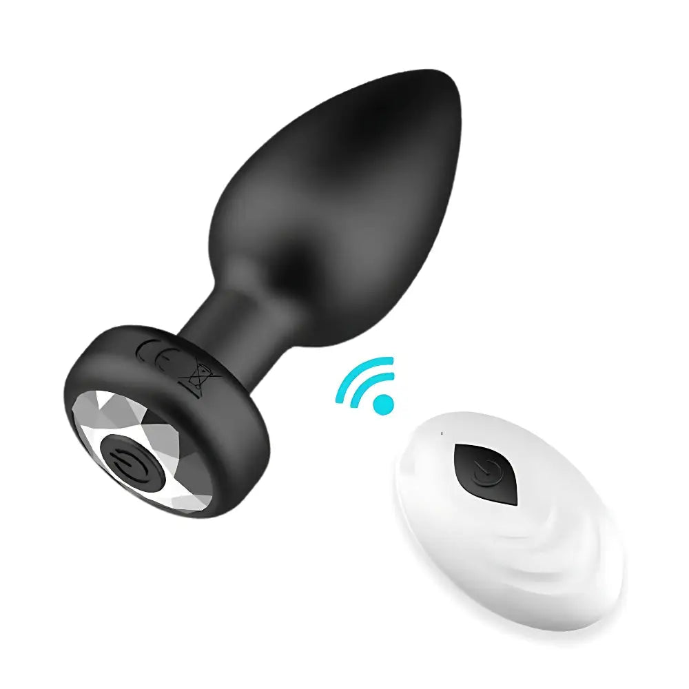 Toosh Remote Controlled Silicone Vibrating Butt Plug - Save 10% - Anal Vibrators United Kingdom Stoke-on-trent