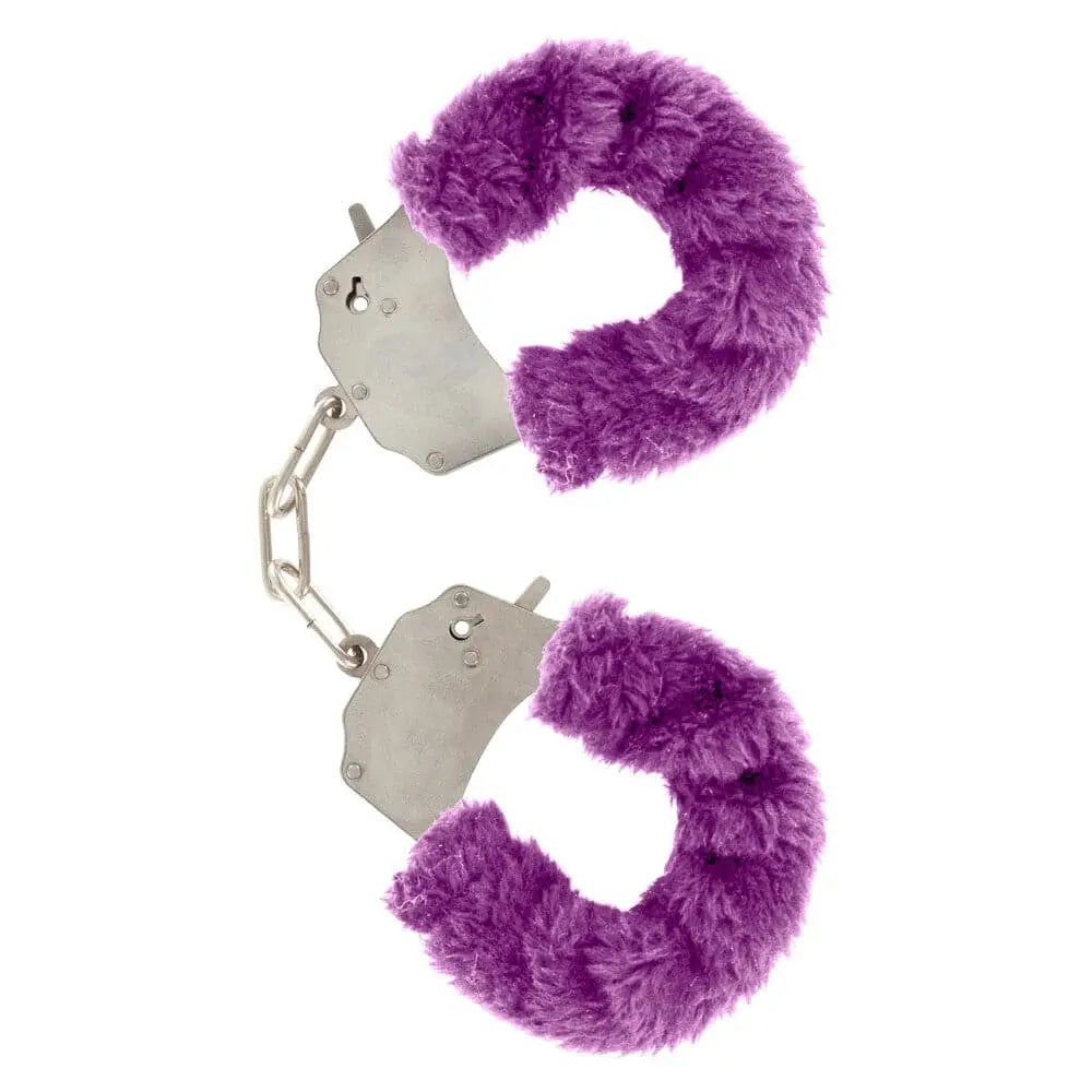 Toyjoy Furry Fun Wrist Cuffs Purple - Save 20% - Toyjoy - Fast Shipping - Sale United Kingdom Stoke-on-trent