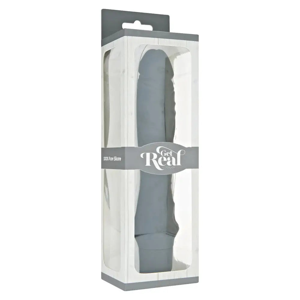 Toyjoy Get Real Classic Silicone Vibrator Black - Save 20% - Toyjoy - Fast - United Kingdom Stoke-on-trent