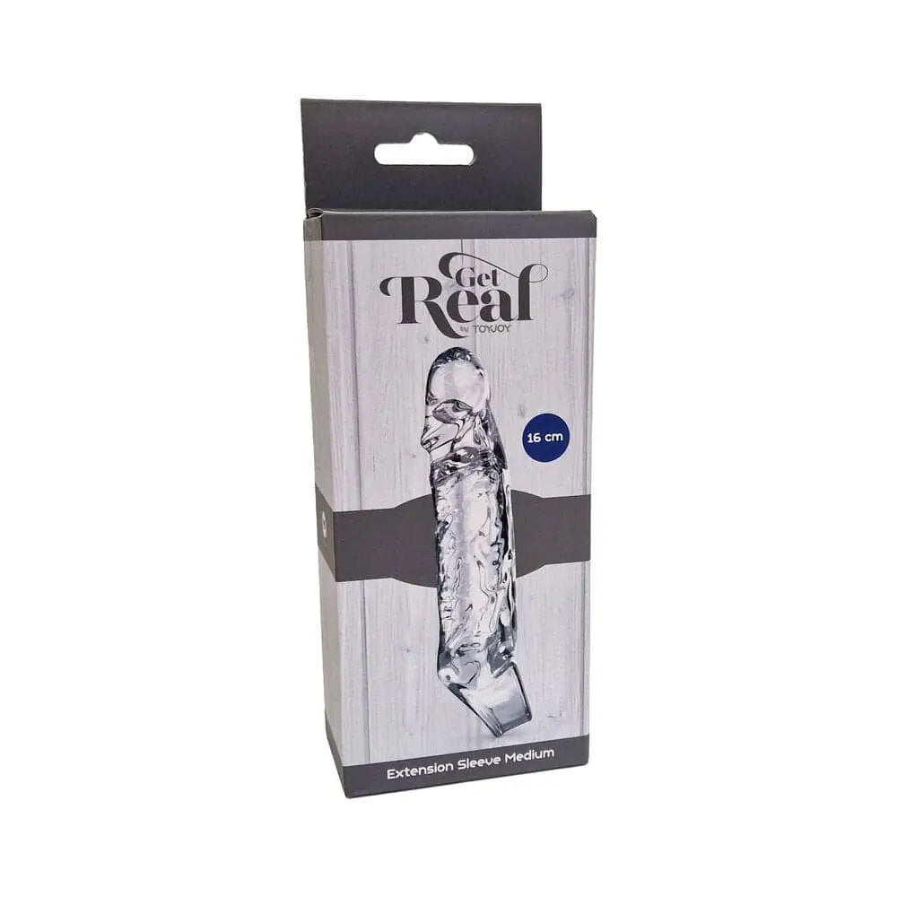 Toyjoy Get Real Extension Sleeve Medium - Save 15% - Toyjoy - Fast Shipping - Sale United Kingdom Stoke-on-trent