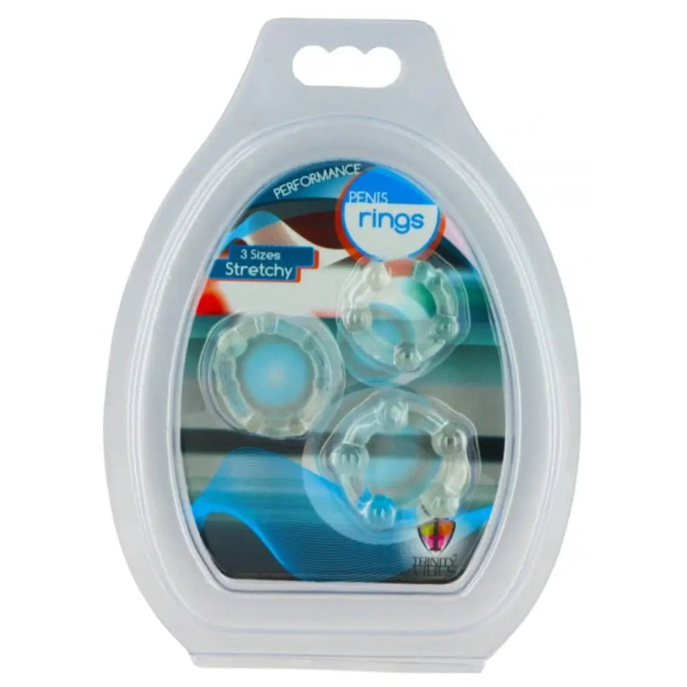 Trinity for Men Penis Rings Set of 3 Tpr Clear - Save 20% - for of Tpr - Fast - Sale United Kingdom Stoke-on-trent